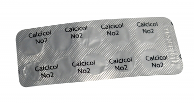 PASTILLE CALCICOL 1 & 2 (tH) POOLTEST 6  